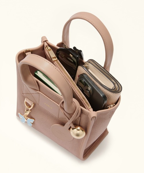 FURLA(フルラ)の「フルラ ディバイデッド (Furla Divide It) ミニトートバッグ(トートバッグ・レディース・ピンクベージュ/セージグリーン/サンドベージュ・ONE SIZE)」の14枚目の写真