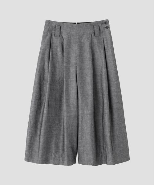 MARGARET HOWELL(マーガレットハウエル)の「COTTON RAMIE CHAMBRAY(その他パンツ・レディース・グレー/ブラウン・1/2/3)」の7枚目の写真