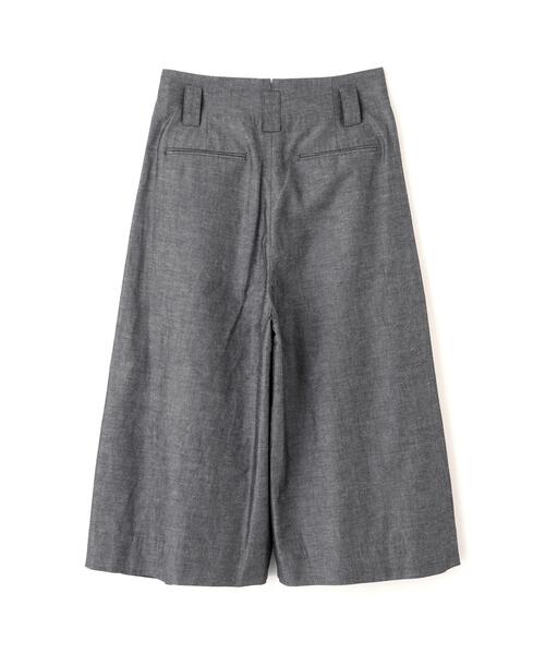 MARGARET HOWELL(マーガレットハウエル)の「COTTON RAMIE CHAMBRAY(その他パンツ・レディース・グレー/ブラウン・1/2/3)」の8枚目の写真