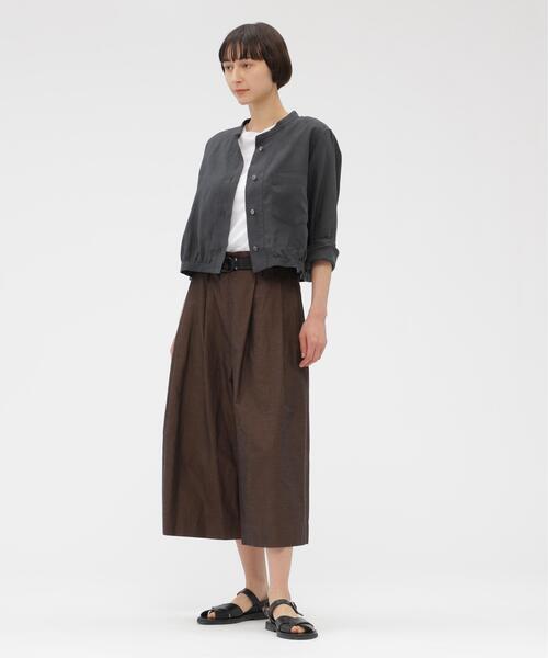 MARGARET HOWELL(マーガレットハウエル)の「COTTON RAMIE CHAMBRAY(その他パンツ・レディース・グレー/ブラウン・1/2/3)」の11枚目の写真