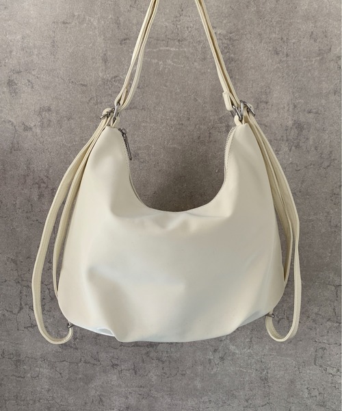 pyornim(ピョルニム)の「【3WAY】リボン ハート ワンポイント マルチWAY ショルダーバッグ リュック トートバッグ(ショルダーバッグ・レディース・ブラック/ブルー/ホワイト/レッド・F)」の22枚目の写真
