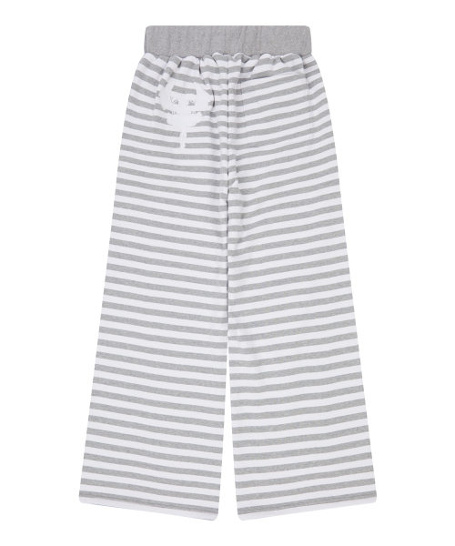 LUVISTRUE（ラヴイズトゥルー）の「SHUGO CHARA! STRIPE SWEATPANTS(GRAY)（スウェットパンツ・レディース・その他・FREE）」の3枚目の写真