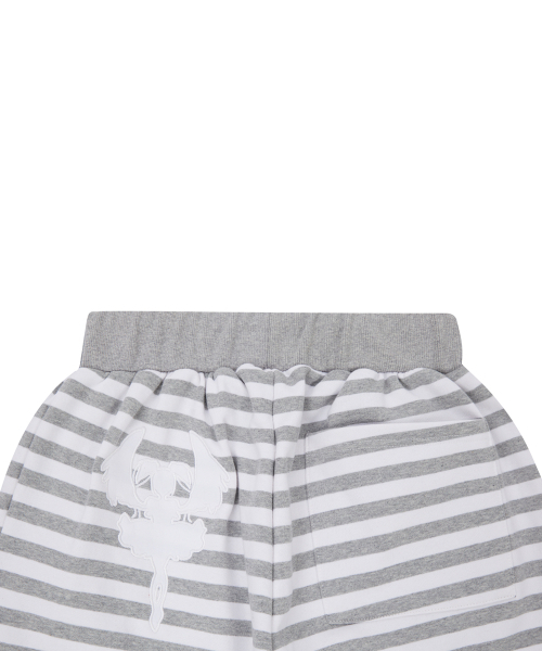 LUVISTRUE（ラヴイズトゥルー）の「SHUGO CHARA! STRIPE SWEATPANTS(GRAY)（スウェットパンツ・レディース・その他・FREE）」の5枚目の写真