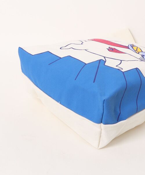 MOOMIN（ムーミン）の「【 MOOMIN 】 グッディバッグ 26S4（トートバッグ・レディース・ホワイト×レッド/ホワイト×ブルー・FREE）」の4枚目の写真