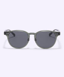 ALO EYEWEAR（アロアイウェア）の「[SILVERBITE] SBS1602 1313G アセテートラウンドカーキサングラス（サングラス）」