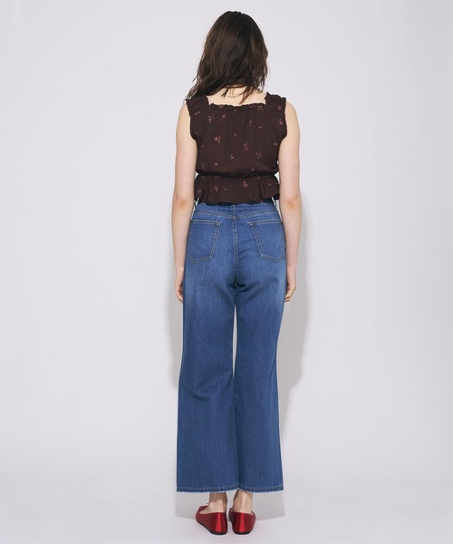 DEICY(デイシー)の「ローズ刺繍ギャザーブラウス(シャツ/ブラウス・レディース・ブラウン/ベビーピンク・FREE)」の22枚目の写真