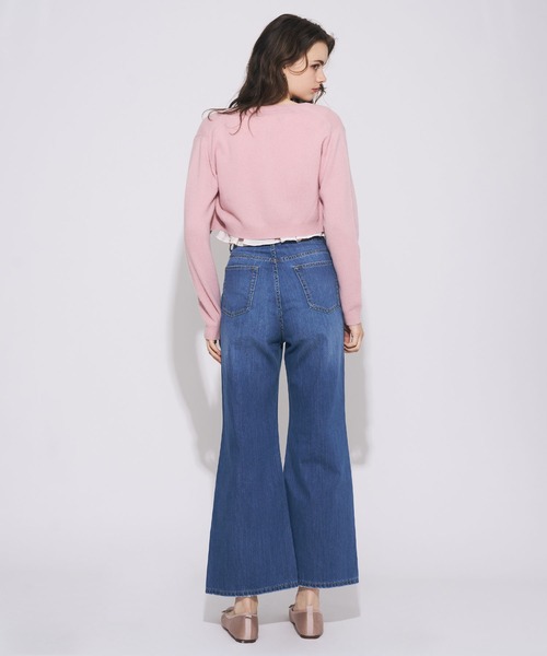 DEICY(デイシー)の「ローズ刺繍ギャザーブラウス(シャツ/ブラウス・レディース・ブラウン/ベビーピンク・FREE)」の5枚目の写真