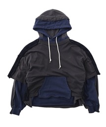 FACETASM（ファセッタズム）の「FACETASM LAYERED HOODIE JOO-SW-U01（パーカー）」