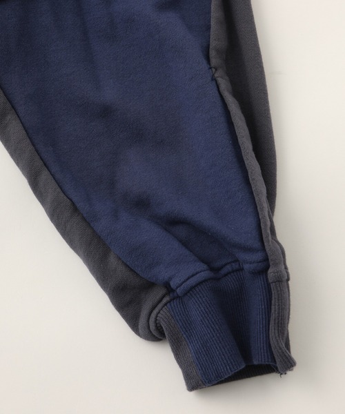 FACETASM（ファセッタズム）の「FACETASM LAYERED HOODIE JOO-SW-U01（パーカー・メンズ・ネイビー/チャコールグレー・4）」の8枚目の写真