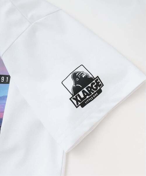 XLARGE KIDS(エクストララージキッズ)の「フォトプリント 半袖Tシャツ(Tシャツ/カットソー・キッズ・ホワイト/ブラック・110cm/100cm/90cm/140cm/130cm/120cm)」の11枚目の写真