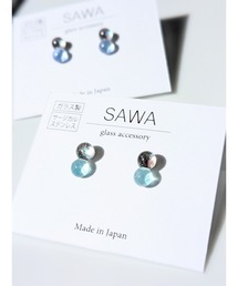 【sawa】2粒ピアス(MA)