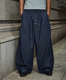 ストライプ」に該当するメンズのデニムパンツ（ブルー・ネイビー/青色