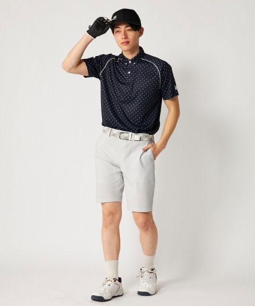 FILA GOLF(フィラゴルフ )の「【FILA GOLF:フィラゴルフ】サッカー素材ショートパンツ ゴルフ(その他パンツ・メンズ・ライトグレー/ネイビー/ライトカーキ・MEDIUM/XX-LARGE/X-LARGE/LARGE)」の12枚目の写真