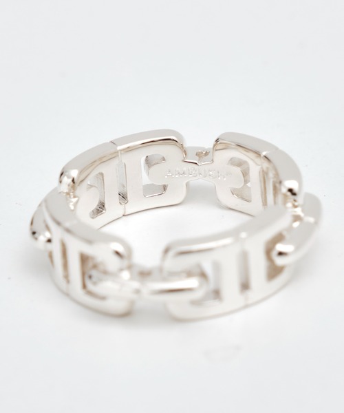 AMBUSH（アンブッシュ）の「【AMBUSH/アンブッシュ】SMALL MONOGRAM CHAIN RING（ネックレス・メンズ・シルバー・S/XS）」の2枚目の写真