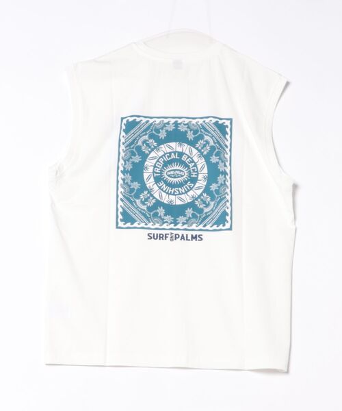 Kahiko(カヒコ)の「【Kahiko】SURF&Palms アラホウUVカットMEN'Sタンクトップ(タンクトップ・メンズ・グリーン系その他/ブラック系その他/ホワイト/ブラック/ミント/ホワイト系その他・FREE)」の9枚目の写真