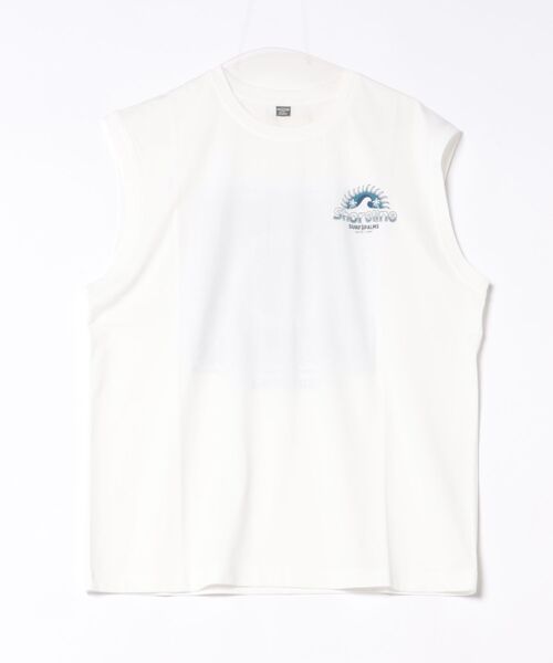 Kahiko(カヒコ)の「【Kahiko】SURF&Palms アラホウUVカットMEN'Sタンクトップ(タンクトップ・メンズ・グリーン系その他/ブラック系その他/ホワイト/ブラック/ミント/ホワイト系その他・FREE)」の8枚目の写真