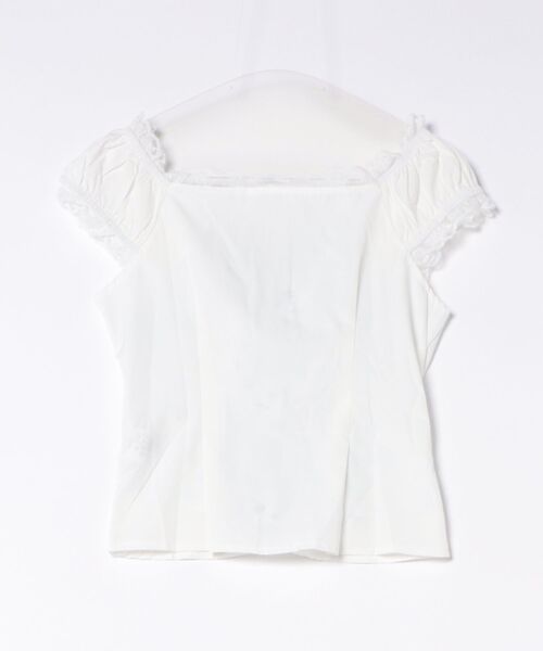 VIBGYOR（ヴィブジョー）の「【LAMPOON】花柄レイヤードブラウス（シャツ/ブラウス・レディース・ホワイト・MEDIUM/LARGE/SMALL）」の9枚目の写真