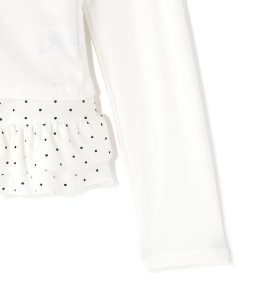 L.H.P(エルエイチピー)の「DeEVA/ディーヴァ/Dot Camisole & Cardigan(アンサンブル・レディース・ブラック/ホワイト・F)」の9枚目の写真