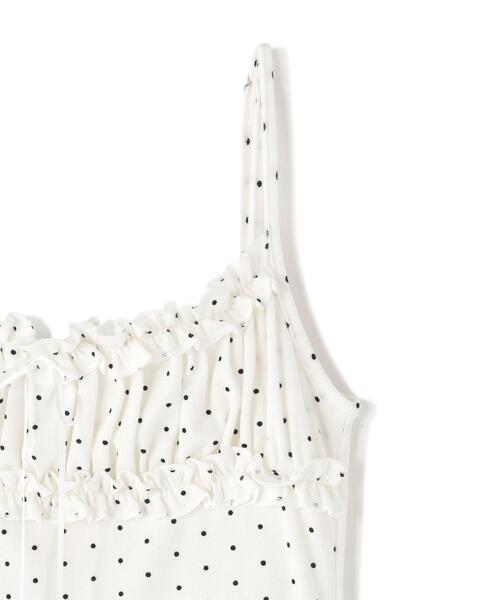L.H.P(エルエイチピー)の「DeEVA/ディーヴァ/Dot Camisole & Cardigan(アンサンブル・レディース・ブラック/ホワイト・F)」の14枚目の写真
