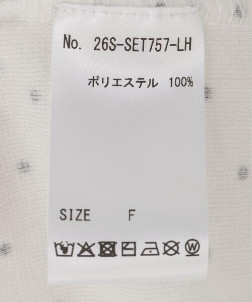 L.H.P(エルエイチピー)の「DeEVA/ディーヴァ/Dot Camisole & Cardigan(アンサンブル・レディース・ブラック/ホワイト・F)」の21枚目の写真