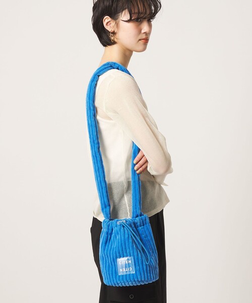 CITEN(シテン)の「<CITEN>コーデュロイミニショルダー(ショルダーバッグ・レディース・ブラウン/ロイヤルブルー/オレンジ・フリー)」の3枚目の写真