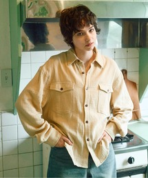 Double Pocket Cotton Shirt - ダブルポケットコットンシャツ -