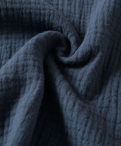Zooodle(ズードル)の「Double Pocket Cotton Shirt - ダブルポケットコットンシャツ -(シャツ/ブラウス・メンズ・ネイビー/ベージュ・MEDIUM/LARGE)」の21枚目の写真