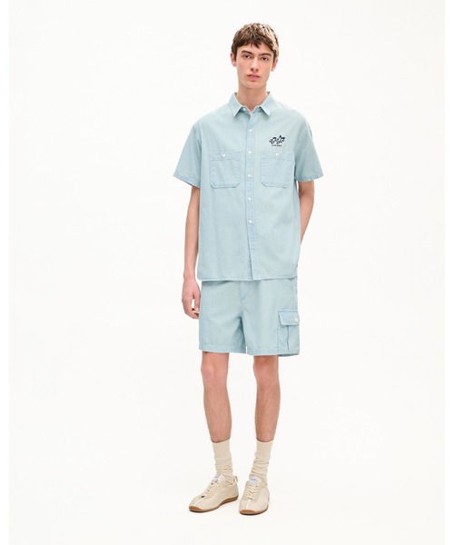 KENZO(ケンゾー)の「'KENZO Sounds' カーゴ ショーツ イン ジャパニーズ デニム(デニムパンツ・メンズ・ブルー系その他7・30/31/32/29)」の5枚目の写真
