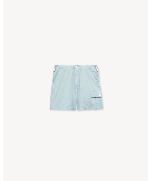 KENZO(ケンゾー)の「'KENZO Sounds' カーゴ ショーツ イン ジャパニーズ デニム(デニムパンツ・メンズ・ブルー系その他7・30/31/32/29)」の6枚目の写真