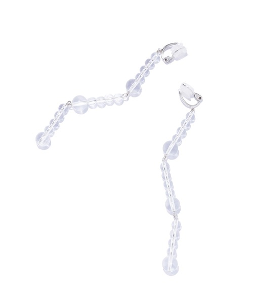 IRIS47(イリスフォーセブン)の「【IRIS 47】modul earring crystal/モジュール イヤリング クリスタル VSJ25(イヤリング・レディース・クリア・FREE)」の3枚目の写真