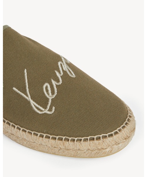 KENZO(ケンゾー)の「'KENZO Signature' エスパドリーユ イン キャンバス(その他シューズ・メンズ・グリーン系その他・43/42/41)」の4枚目の写真