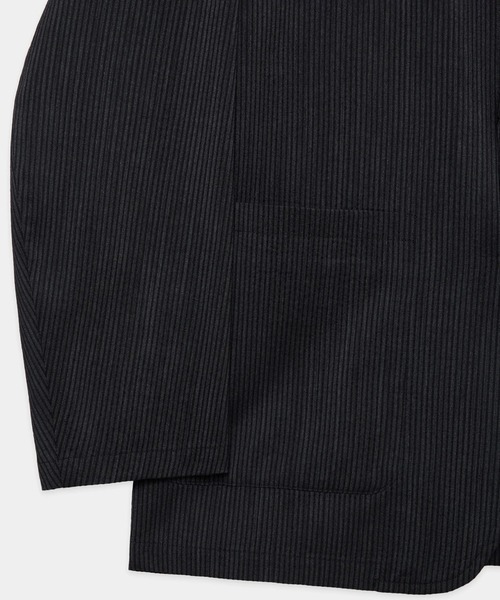 markaware(マーカウェア)の「STROLL AROUND JACKET(テーラードジャケット・メンズ・ブラック・1/2)」の2枚目の写真