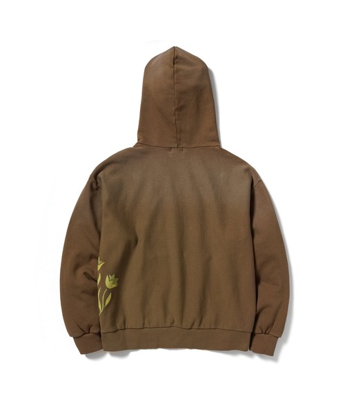 F-LAGSTUF-F（フラグスタフ）の「【FLAGSTUFF】SMOOTH LOGO HOODIE（パーカー・メンズ・ブラック/ブラウン・M/L）」の4枚目の写真