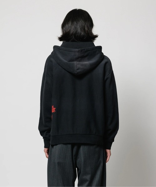 F-LAGSTUF-F（フラグスタフ）の「【FLAGSTUFF】SMOOTH LOGO HOODIE（パーカー・メンズ・ブラック/ブラウン・M/L）」の7枚目の写真