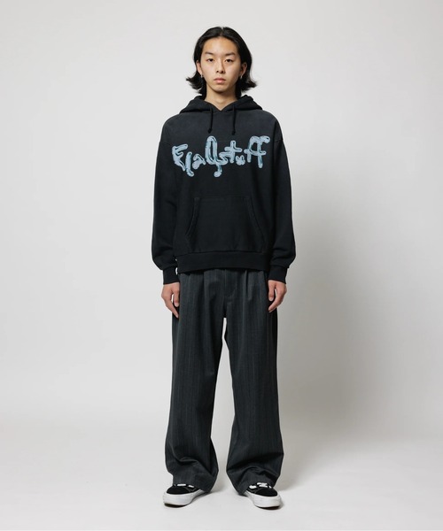 F-LAGSTUF-F（フラグスタフ）の「【FLAGSTUFF】SMOOTH LOGO HOODIE（パーカー・メンズ・ブラック/ブラウン・M/L）」の8枚目の写真