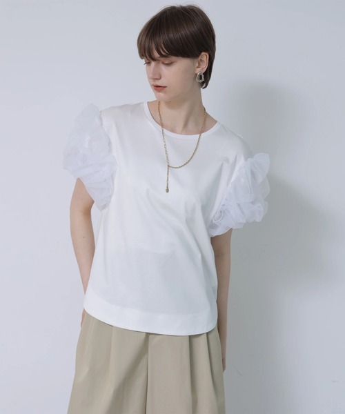 【美品】CADUNE／ラガーカットソー CADUNE（カデュネ）の「ラガーカットソー（Tシャツ/カットソー）」 - WEAR