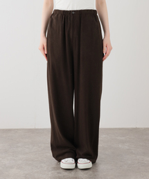 FRAMeWORK | JANE SMITH silk noil garment dye pajama(スラックス)
