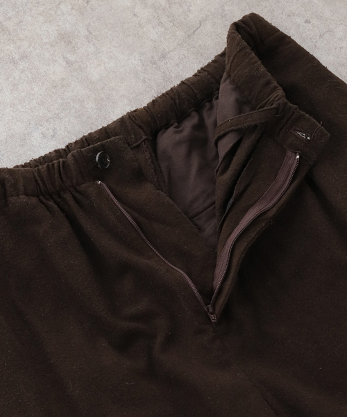 FRAMeWORK(フレームワーク)の「JANE SMITH silk noil garment dye pajama(スラックス・レディース・ブラウン・FREE)」の7枚目の写真