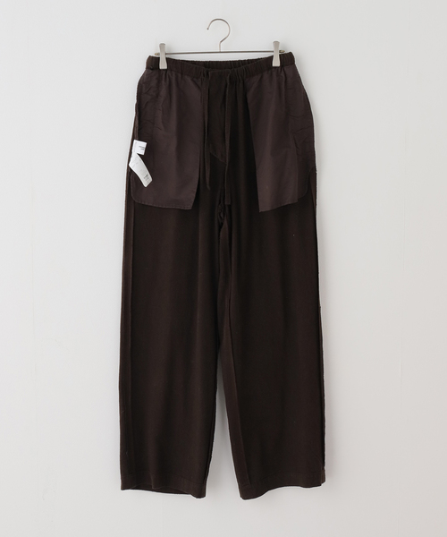 FRAMeWORK(フレームワーク)の「JANE SMITH silk noil garment dye pajama(スラックス・レディース・ブラウン・FREE)」の8枚目の写真