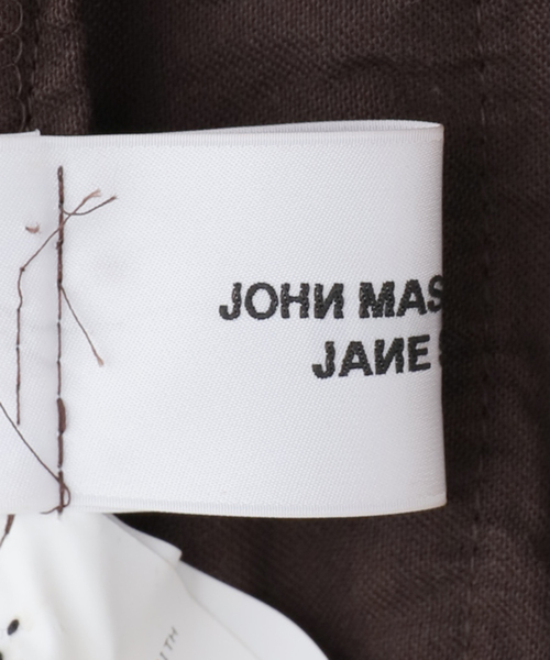 FRAMeWORK(フレームワーク)の「JANE SMITH silk noil garment dye pajama(スラックス・レディース・ブラウン・FREE)」の9枚目の写真