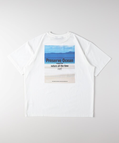 CAMP7（キャンプセブン）の「Ｏｎｅ　Ｏｃｅａｎ　Ｔシャツ（Tシャツ/カットソー・メンズ・ホワイト系1/ブラック系・03/04/05/06）」の13枚目の写真