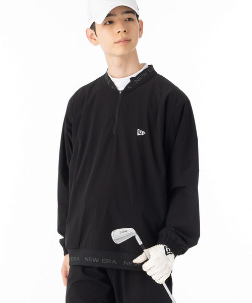 NEW ERA（ニューエラ）の「ニューエラ ゴルフ ウィンドプルオーバー ハーフジップ（その他トップス・メンズ・ブラック・L/M/S/XXL/XL）」の3枚目の写真
