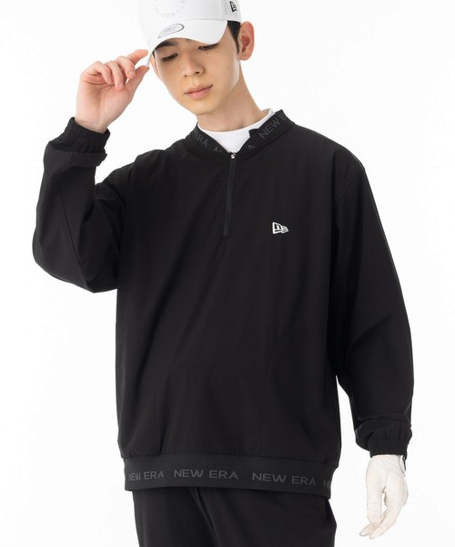 NEW ERA（ニューエラ）の「ニューエラ ゴルフ ウィンドプルオーバー ハーフジップ（その他トップス・メンズ・ブラック・L/M/S/XXL/XL）」の2枚目の写真