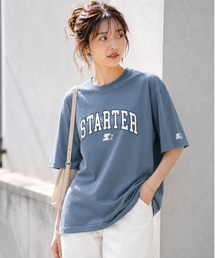 STARTER スターター メンズ半袖Tシャツ デザインガレッジロゴ