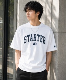 STARTER（スターター）の「STARTER スターター メンズ半袖Tシャツ デザインガレッジロゴ（Tシャツ/カットソー）」