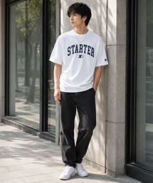 STARTER（スターター）の「STARTER スターター メンズ半袖Tシャツ デザインガレッジロゴ（Tシャツ/カットソー）」
