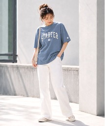 STARTER（スターター）の「STARTER スターター メンズ半袖Tシャツ デザインガレッジロゴ（Tシャツ/カットソー）」