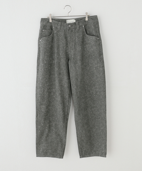 DIME(ダイム)の「【Dime/ダイム】 BAGGY DENIM PANTS(デニムパンツ・レディース・チャコールグレー/ブラック・X-SMALL/MEDIUM)」の2枚目の写真