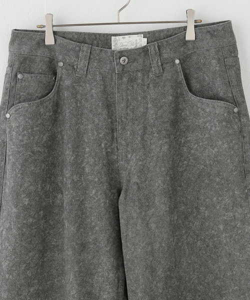 DIME(ダイム)の「【Dime/ダイム】 BAGGY DENIM PANTS(デニムパンツ・レディース・チャコールグレー/ブラック・X-SMALL/MEDIUM)」の4枚目の写真