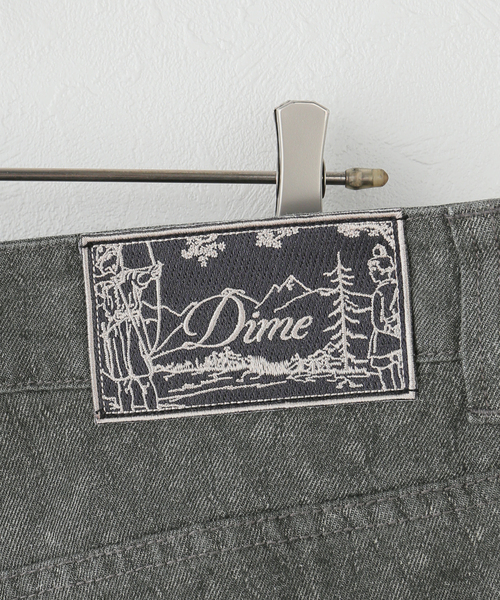 DIME(ダイム)の「【Dime/ダイム】 BAGGY DENIM PANTS(デニムパンツ・レディース・チャコールグレー/ブラック・X-SMALL/MEDIUM)」の8枚目の写真